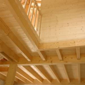 plancher en bois massif
