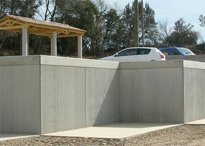 mur de soutènement en béton armé 1