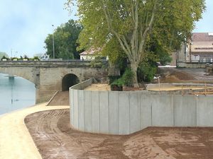 mur de soutènement en béton armé 1