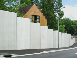 mur de soutènement en béton armé 1
