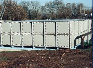 cuve de stockage d'eau