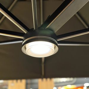 éclairage pour parasol