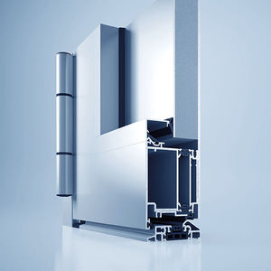 profilé pour porte en aluminium / à isolation thermique / de sécurité / acoustique
