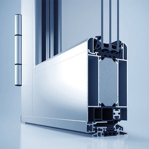 profilé pour porte en aluminium / à isolation thermique / de sécurité / acoustique