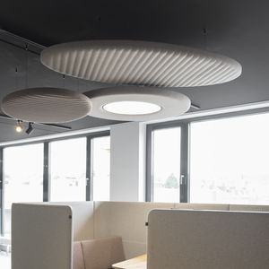 baffle acoustique en tissu / suspendu / décoratif