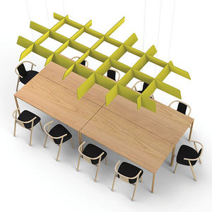 baffle acoustique en tissu / en PVC / suspendu / décoratif