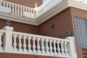 balustrade en pierre reconstituée 1