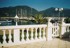 balustrade en pierre reconstituée 1