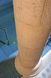 colonne en pierre reconstituée 1