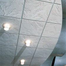 faux-plafond en fibre minérale