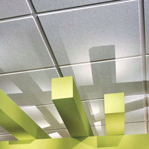 faux-plafond en fibre minérale