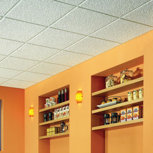 faux-plafond en fibre minérale