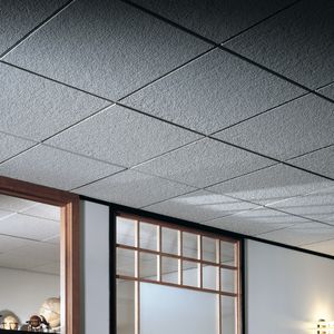 faux-plafond en fibre minérale