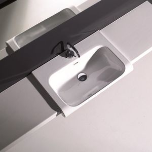 vasque semi-encastrée 1