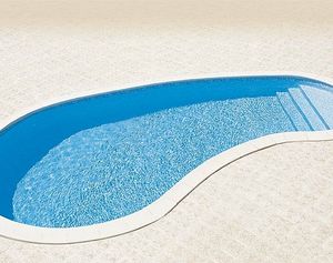 piscine en blocs à bancher en polymère / enterrée / en béton / d'extérieur