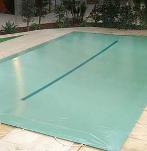 couverture de piscine de sécurité