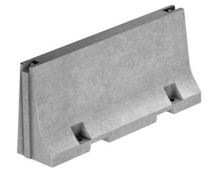 glissière de sécurité en béton