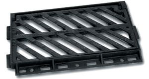 grille de drainage en fonte