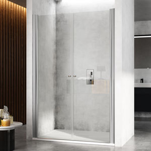 paroi de douche pivotante