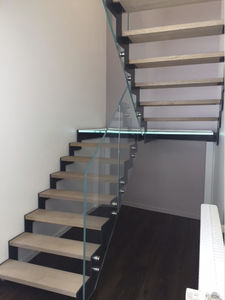 escalier demi-tournant