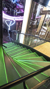 escalier demi-tournant