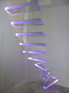 escalier quart tournant