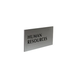 plaque signalétique d'orientation 1
