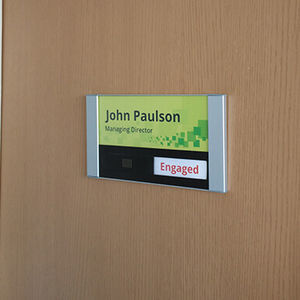 plaque signalétique pour porte 1