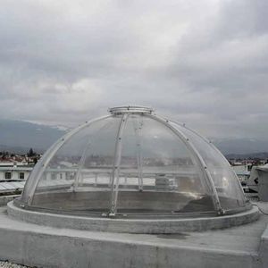 dôme pour éclairage en polycarbonate 1