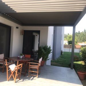 pergola adossée