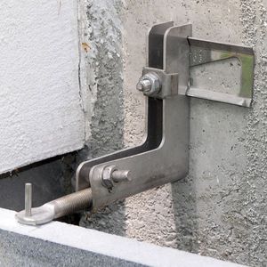 système de fixation en acier inoxydable