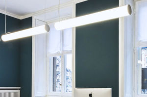 luminaire suspendu / à LED / linéaire / en polycarbonate