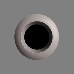 diffuseur d'air de plafond / mural / rond / à buse de soufflage