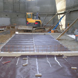 nappe drainante à excroissance / en polyéthylène haute densité PEHD / en polypropylène / de protection