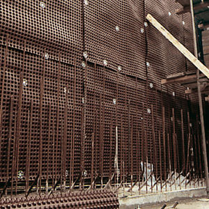 nappe drainante à excroissance / en polyéthylène haute densité PEHD / pour drainage vertical / pour drainage horizontal