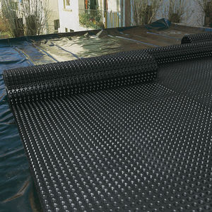 nappe drainante à excroissance / en polyéthylène haute densité PEHD / de protection / pour drainage horizontal