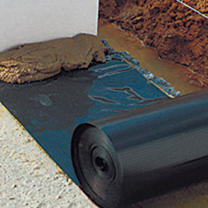 membrane d'étanchéité de protection / pour fondation / pour plancher / en rouleau
