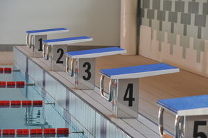 starting block pour piscine publique