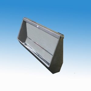 urinoir en acier inox