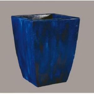 jardinière en métal / en béton / carrée / contemporaine