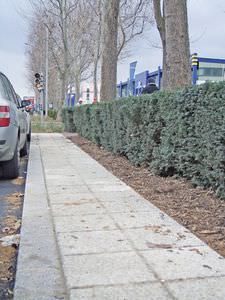 pavé en béton / drainant / pour espace public / d'extérieur