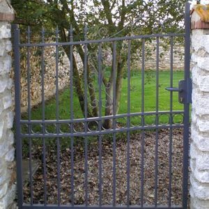 portillon en aluminium 1