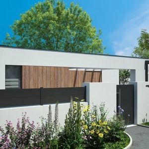 clôture à lames 1
