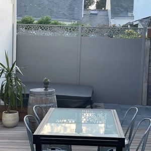 clôture à lames 1