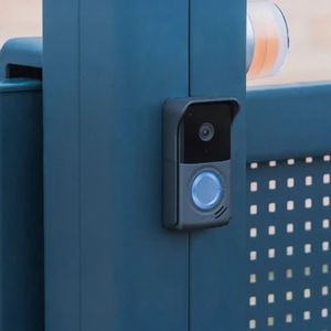 visiophone en acier inoxydable fini mat