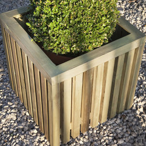 jardinière en bois