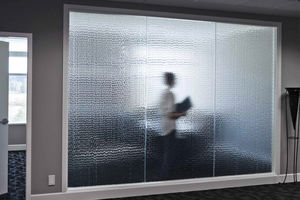 panneau en verre pour agencement intérieur