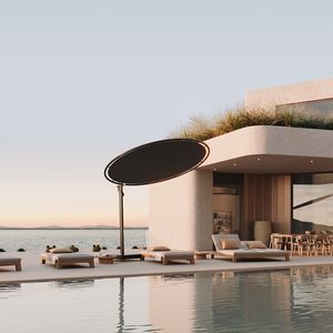 parasol rond