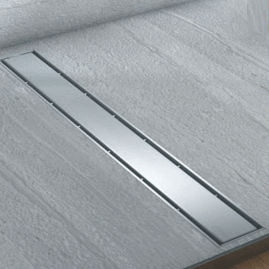caniveau de douche en acier inox 1