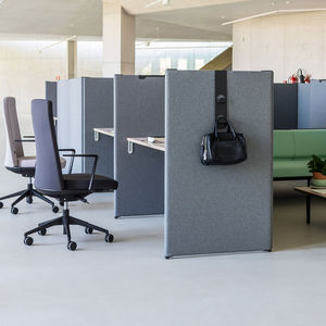séparateur de bureau au sol